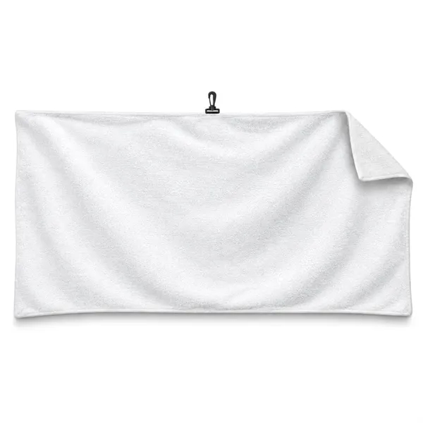 Oversized Microfiber Golf Towel 20x40, Swivel Hook, Blank