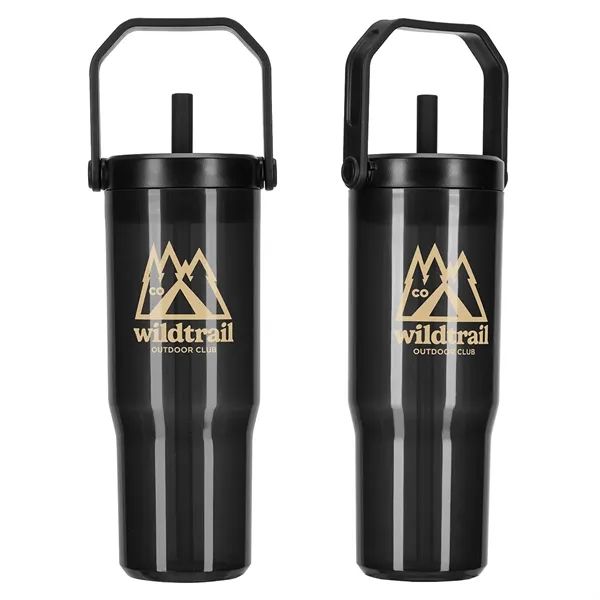 All Day 30 oz Recycled Polypropylene Silicone Straw Tumbler