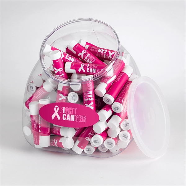 94 oz. Lip Balm Tub Display with 100 Standard Lipbalms
