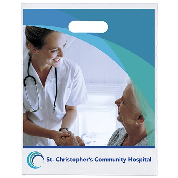 12W x 15H Digital Full-Color Die Cut Bag - 12W x 15H Digital Full-Color Die Cut Bag - Image 0 of 3