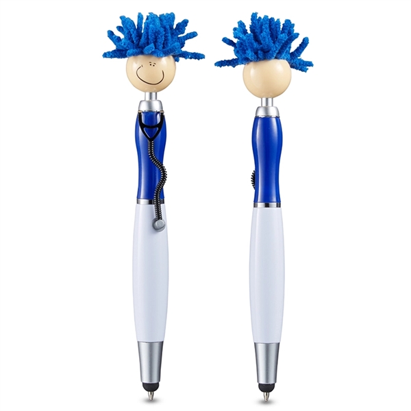MopToppers® Screen Cleaner with Stethoscope Stylus Pen - MopToppers® Screen Cleaner with Stethoscope Stylus Pen - Image 6 of 9