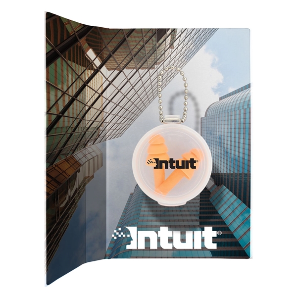 Silicone Earplug Keychain - Silicone Earplug Keychain - Image 2 of 6