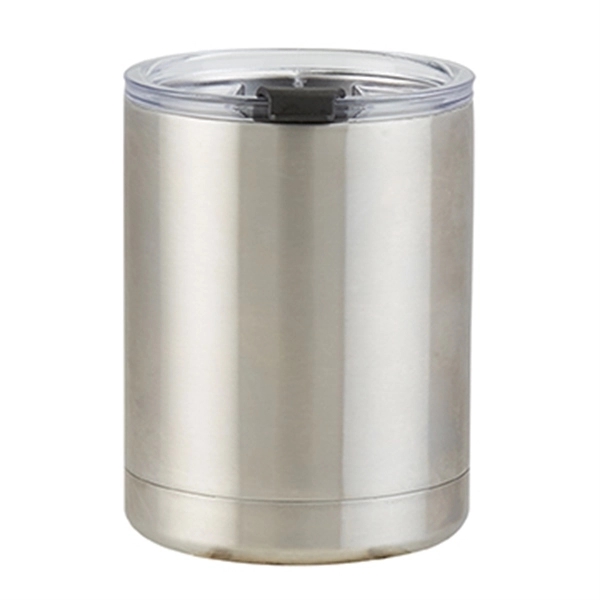 10 oz. Stainless Steel Low Ball Insulated Tumbler - 10 oz. Stainless Steel Low Ball Insulated Tumbler - Image 1 of 5