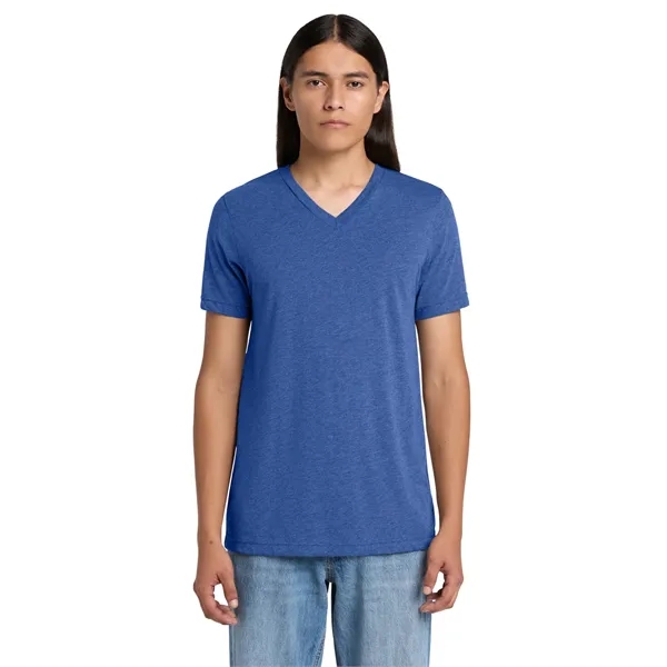 BELLA+CANVAS Unisex Triblend Short Sleeve V-Neck Tee.