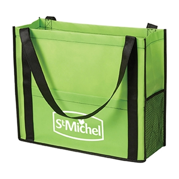 Chandler Non-Woven Mesh Tote Bag with Gusset - Chandler Non-Woven Mesh Tote Bag with Gusset - Image 8 of 11