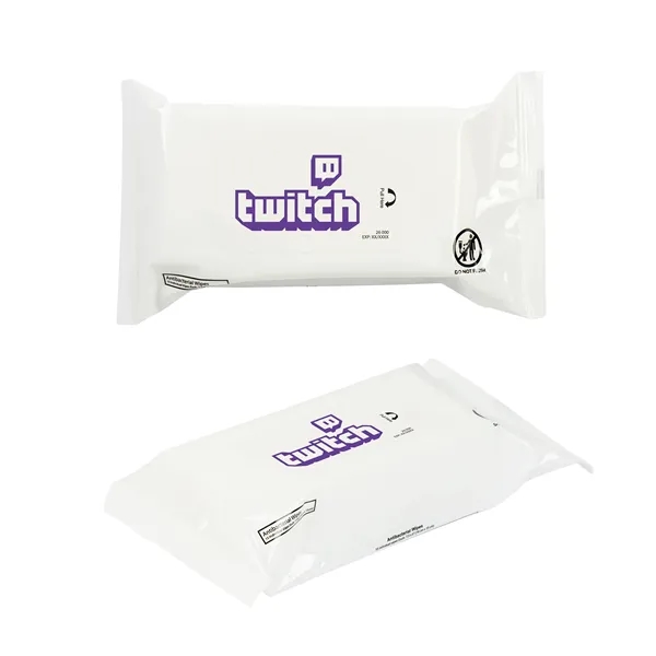 Antibacterial Wet Wipe Pouch