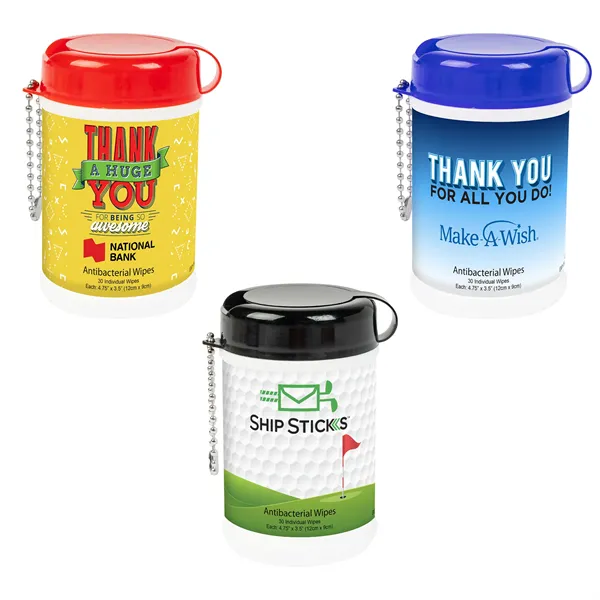 Antibacterial Wet Wipe Canister