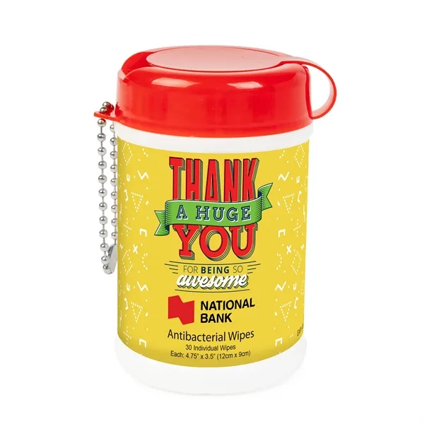 Antibacterial Wet Wipe Canister