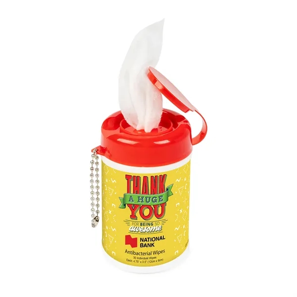 Antibacterial Wet Wipe Canister