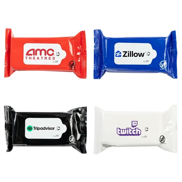 Custom Antibacterial Wet Wipe Pouch