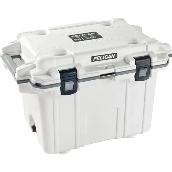 Pelican™ 50QT Cooler WHITE