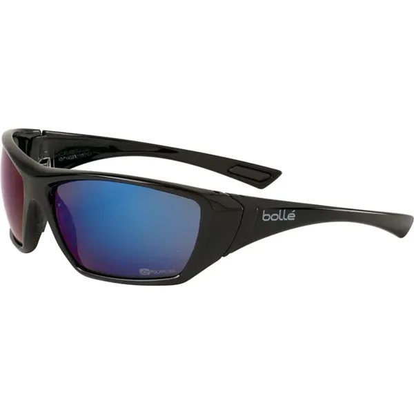 Custom Bolle Hustler Blue Polarized Glasses