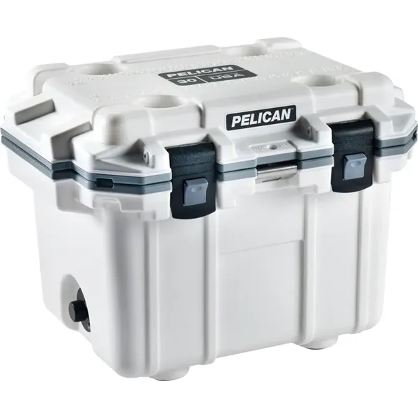 Pelican™ 30QT Cooler WHITE