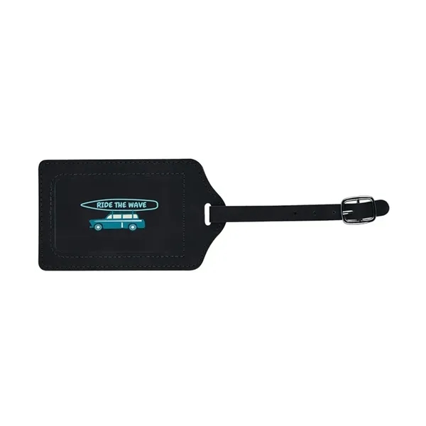 Custom Hawthorne Recycled PU Luggage Tag