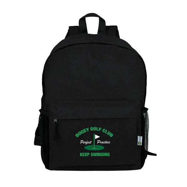Custom Benjamin Recycled (RPET) 2-Tone Backpack