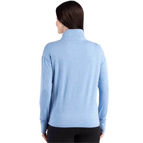 Cutter & Buck Forge Recycled Four-Way Stretch Womens Quar...