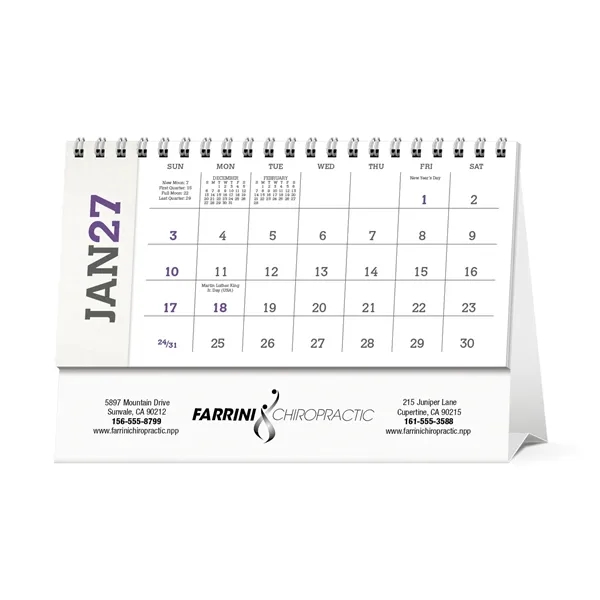 Custom Triumph® Calendars American Splendor Desk Calendar