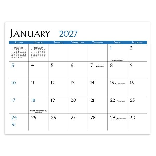 Triumph® Calendars Small Quantity Custom - Stapled Calendar