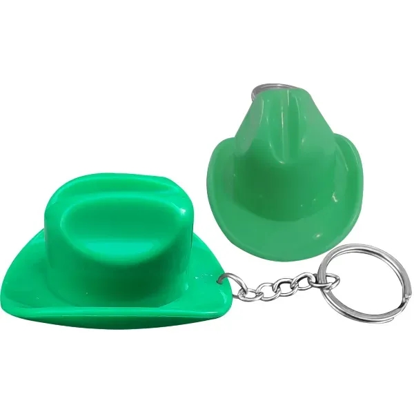 Cowboy Hat Bottle Opener Keychain