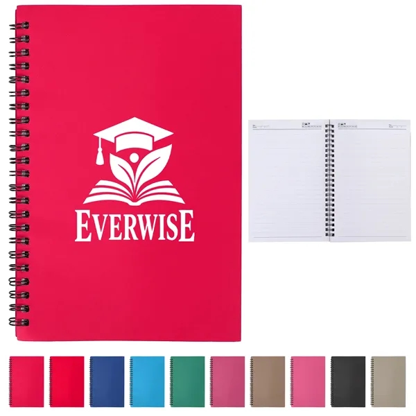 A5 Lined Journal Spiral Notebook W/ 100 Pages