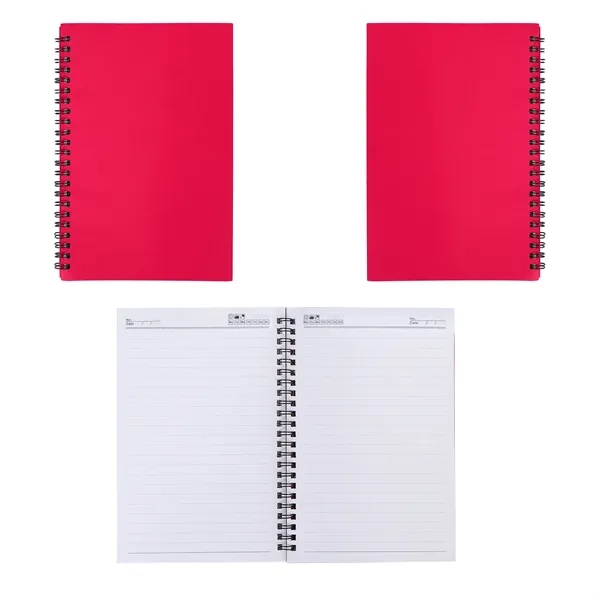 A5 Lined Journal Spiral Notebook W/ 100 Pages