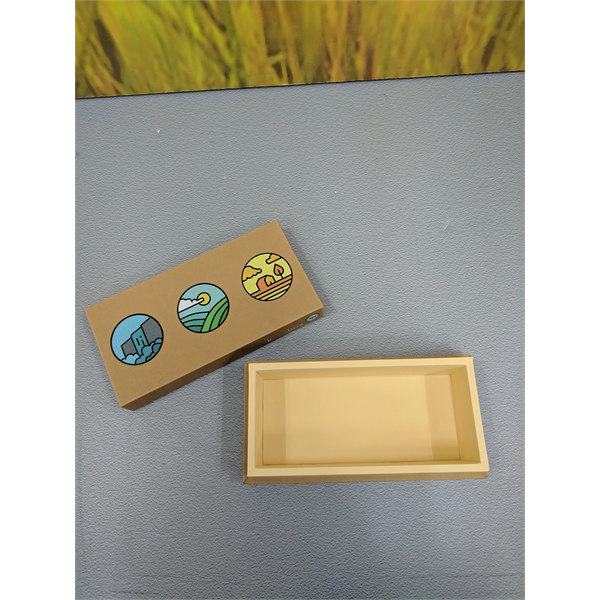 Printed Eco-Friendly 2PC Gift Box - Custom-Sized - Printed Eco-Friendly 2PC Gift Box - Custom-Sized - Image 0 of 5