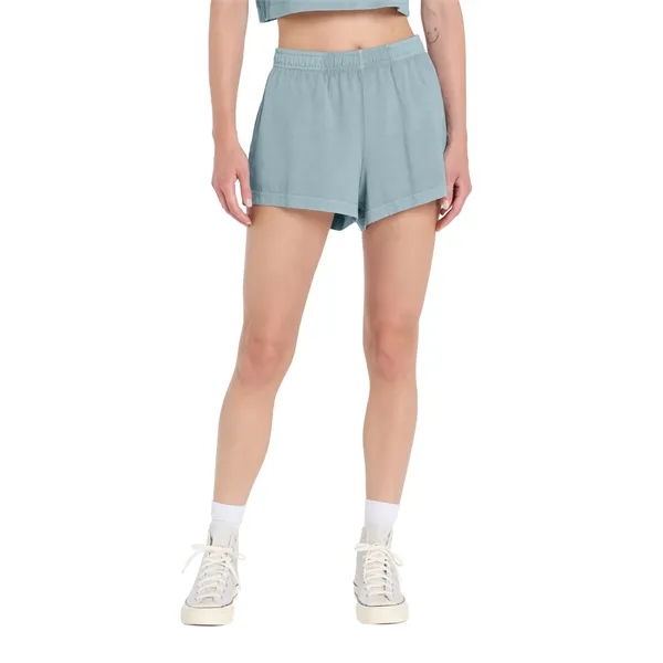BELLA+CANVAS Women's Heavyweight Garment-Dyed Short