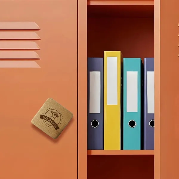 Square Square Stock Wood Magnet