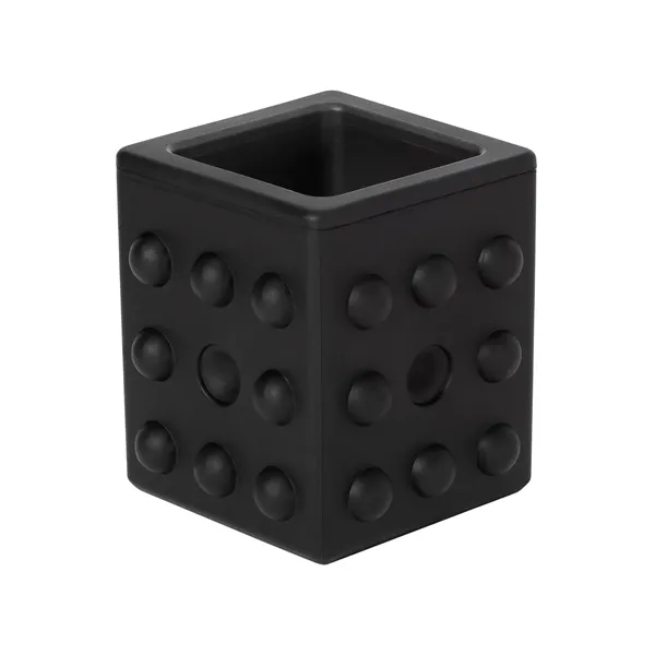 Recycled Silicone Push Pop Fidget Desk Organizer Cup