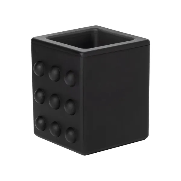 Recycled Silicone Push Pop Fidget Desk Organizer Cup