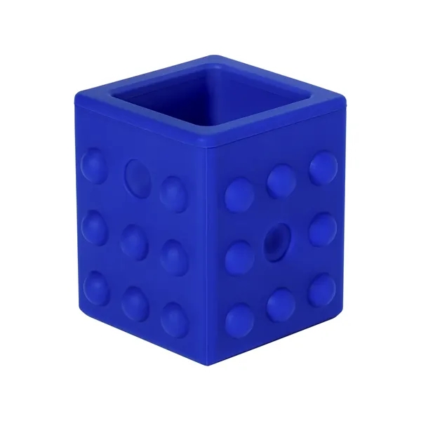 Recycled Silicone Push Pop Fidget Desk Organizer Cup