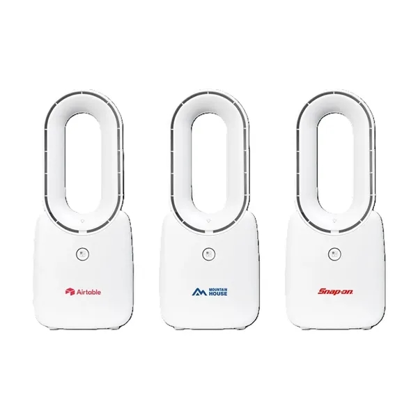 Nimbus Desk Fan Rechargeable Bladeless Fan with Light