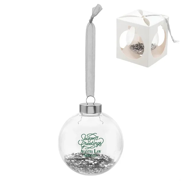 Shimmer Fill Christmas Tree Ornament