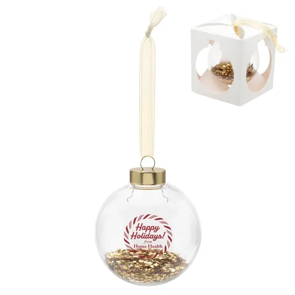 Shimmer Fill Christmas Tree Ornament