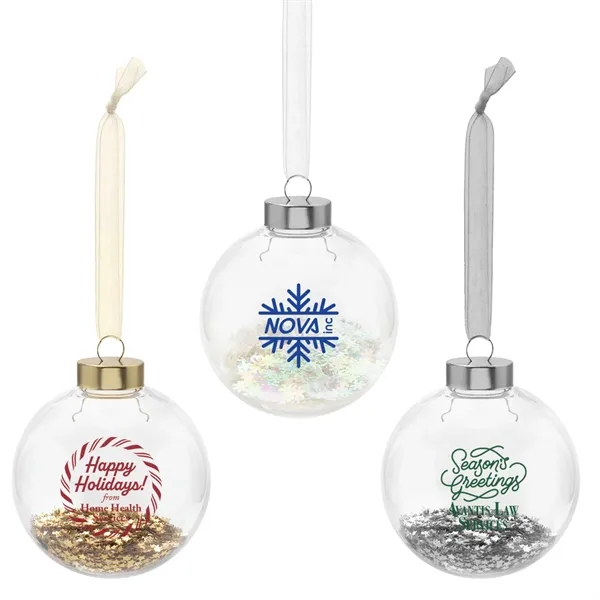 Shimmer Fill Christmas Tree Ornament