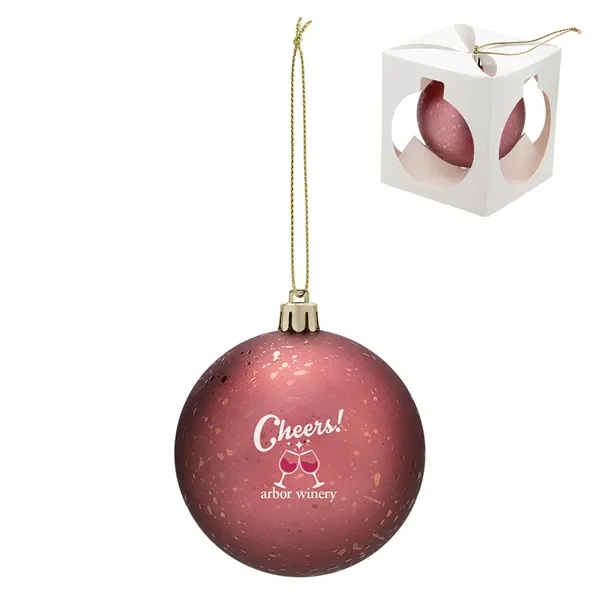 Frost Drop Holiday Christmas Tree Ornament