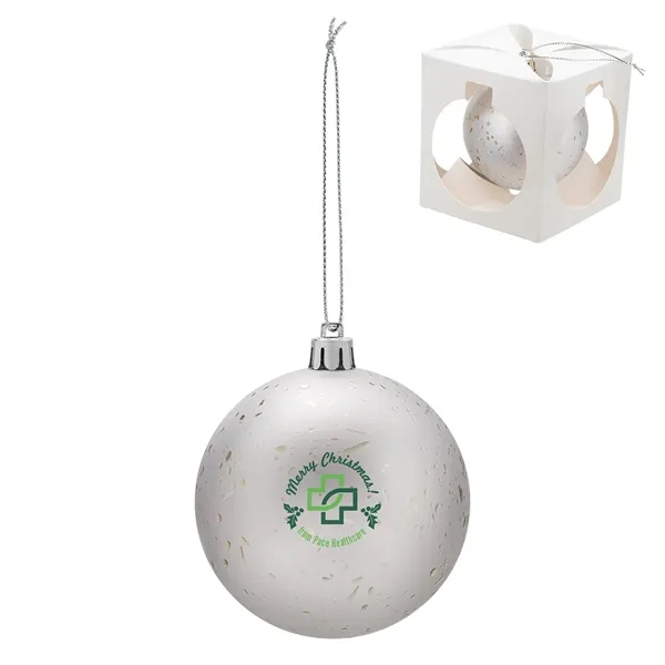 Frost Drop Holiday Christmas Tree Ornament