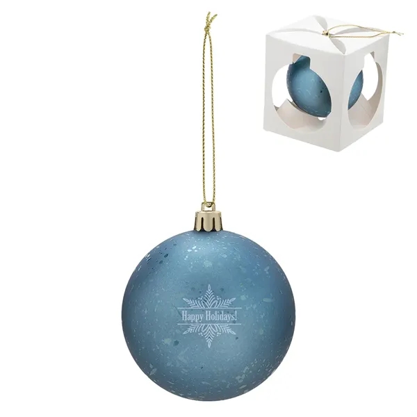 Frost Drop Holiday Christmas Tree Ornament