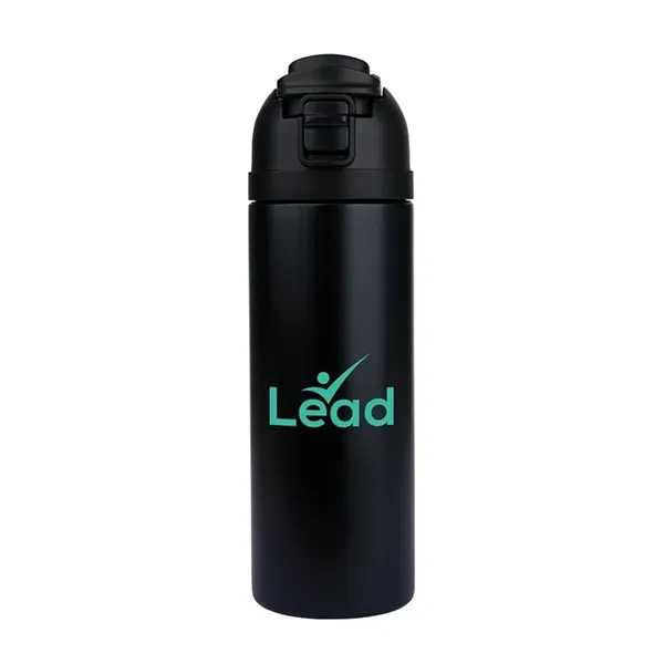Custom Dover 24 oz. PP / Steel Outer Dual Drinking Water Bottle