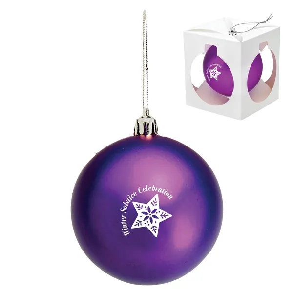 Shatter Resistant Holiday Christmas Tree Ornament