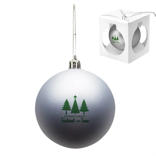 Shatter Resistant Holiday Christmas Tree Ornament