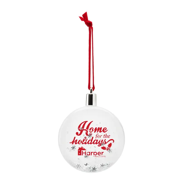 Snowglobe Christmas Tree Ornament