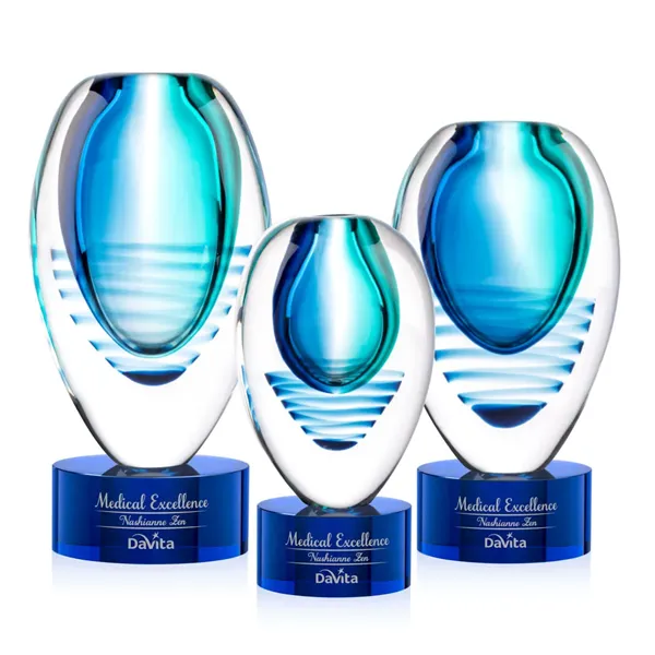 Contessa Award on Marvel Base - Blue