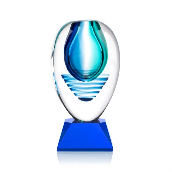 Contessa Award on Sheffield Base - Blue