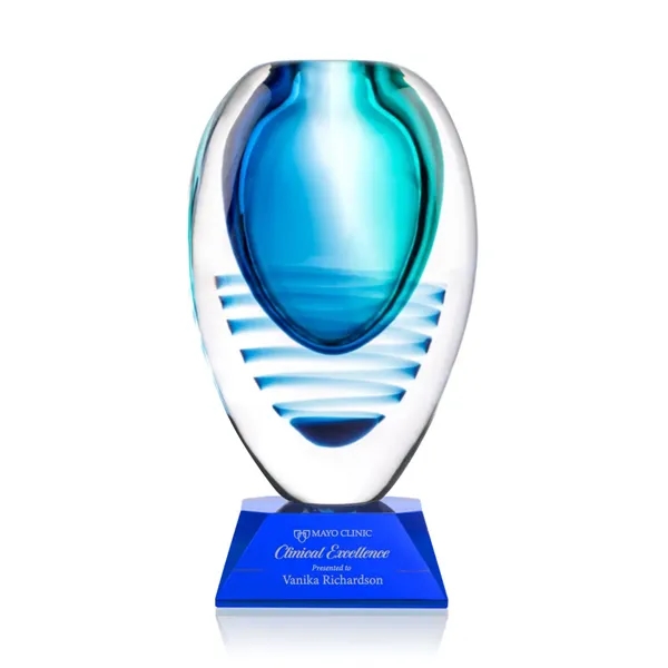 Contessa Award on Sheffield Base - Blue