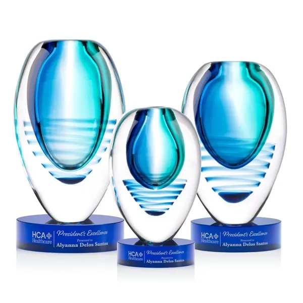 Contessa Award on Stanrich Base - Blue
