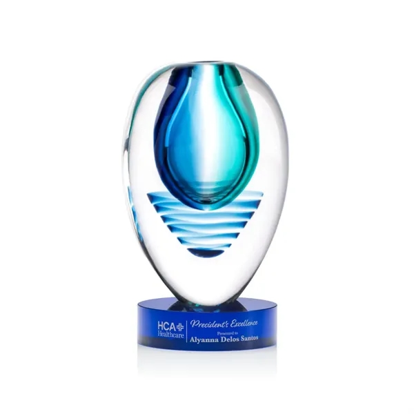 Contessa Award on Stanrich Base - Blue