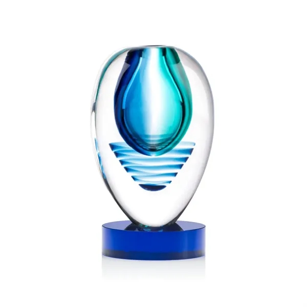 Contessa Award on Stanrich Base - Blue