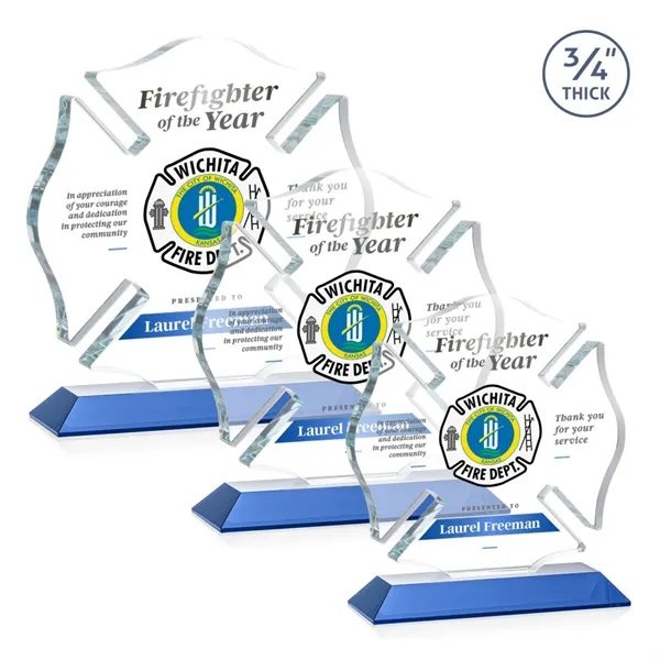 Maltese Cross VividPrint™ Award - Blue
