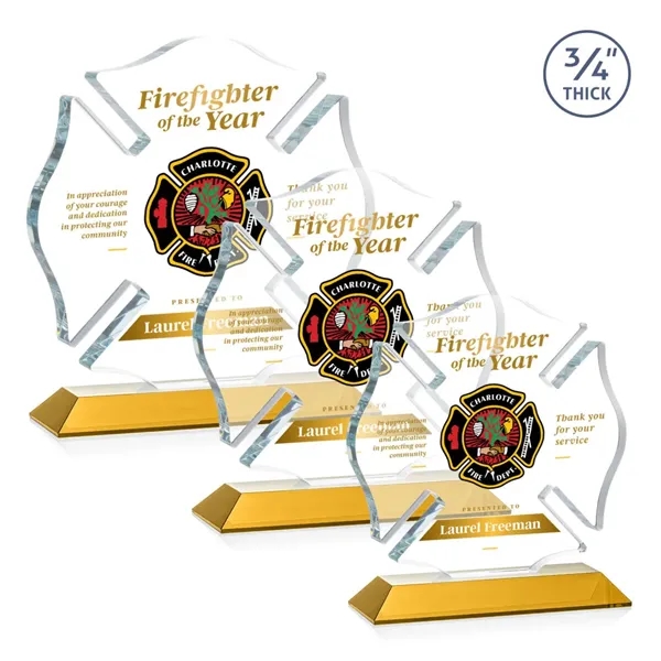 Maltese Cross VividPrint™ Award - Amber